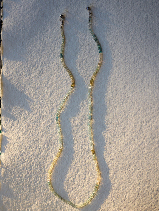 Aquamarine - Gemstone Glasses Chain
