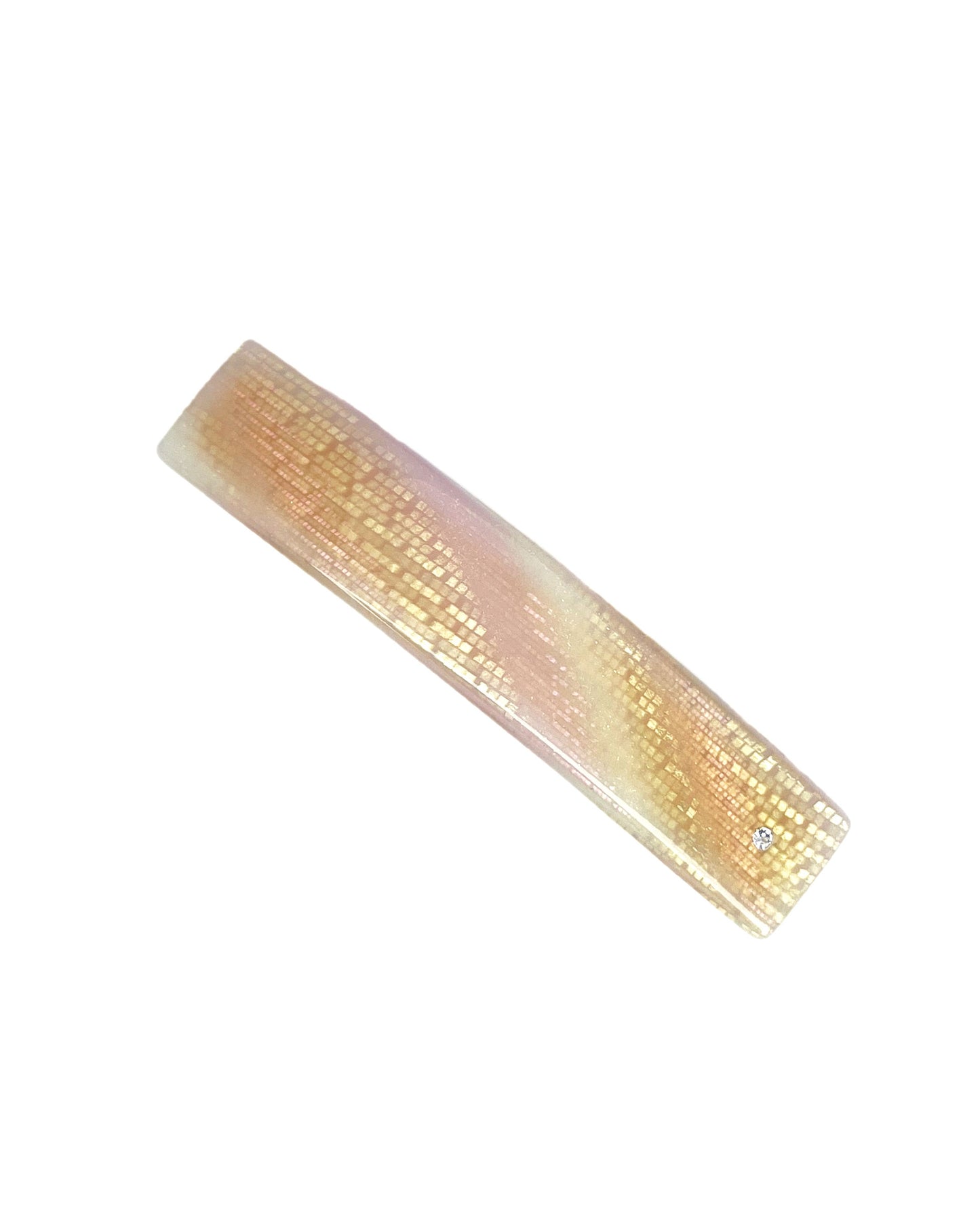 Classic Rectangle French Hair Barette Clip