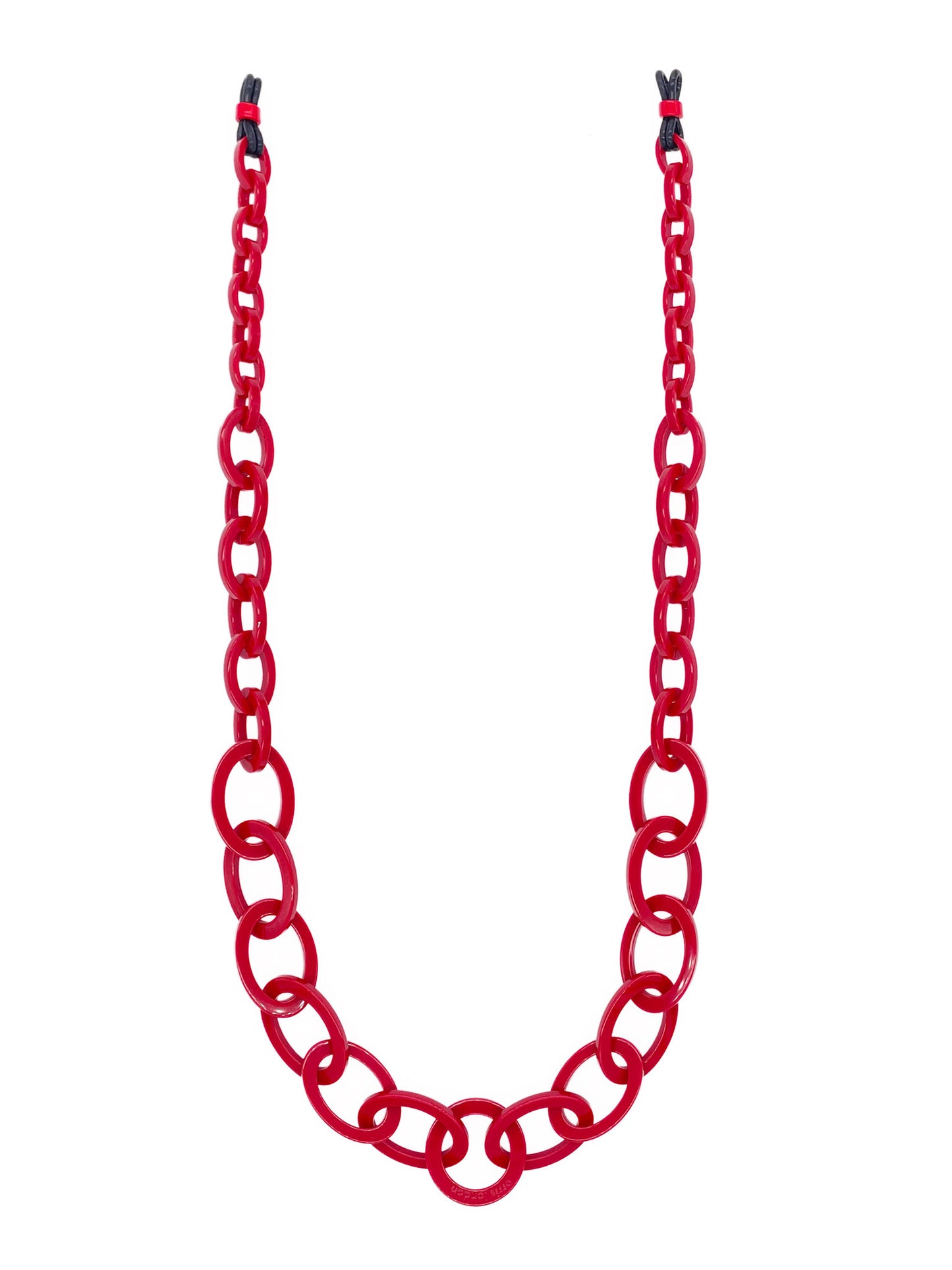 Smiley Chain 2.0 | Cherry Red | Glasses Chain