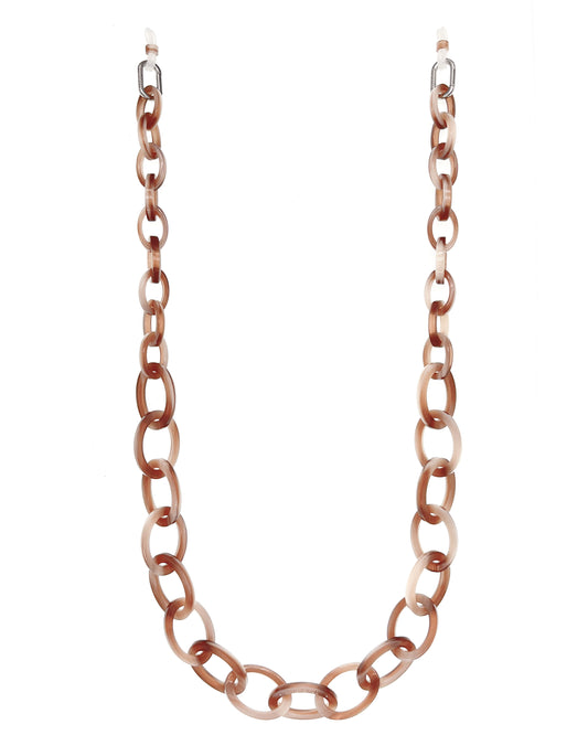 Chunky 2.0 | Bio-Acetate Flesh Beige | Glasses Chain