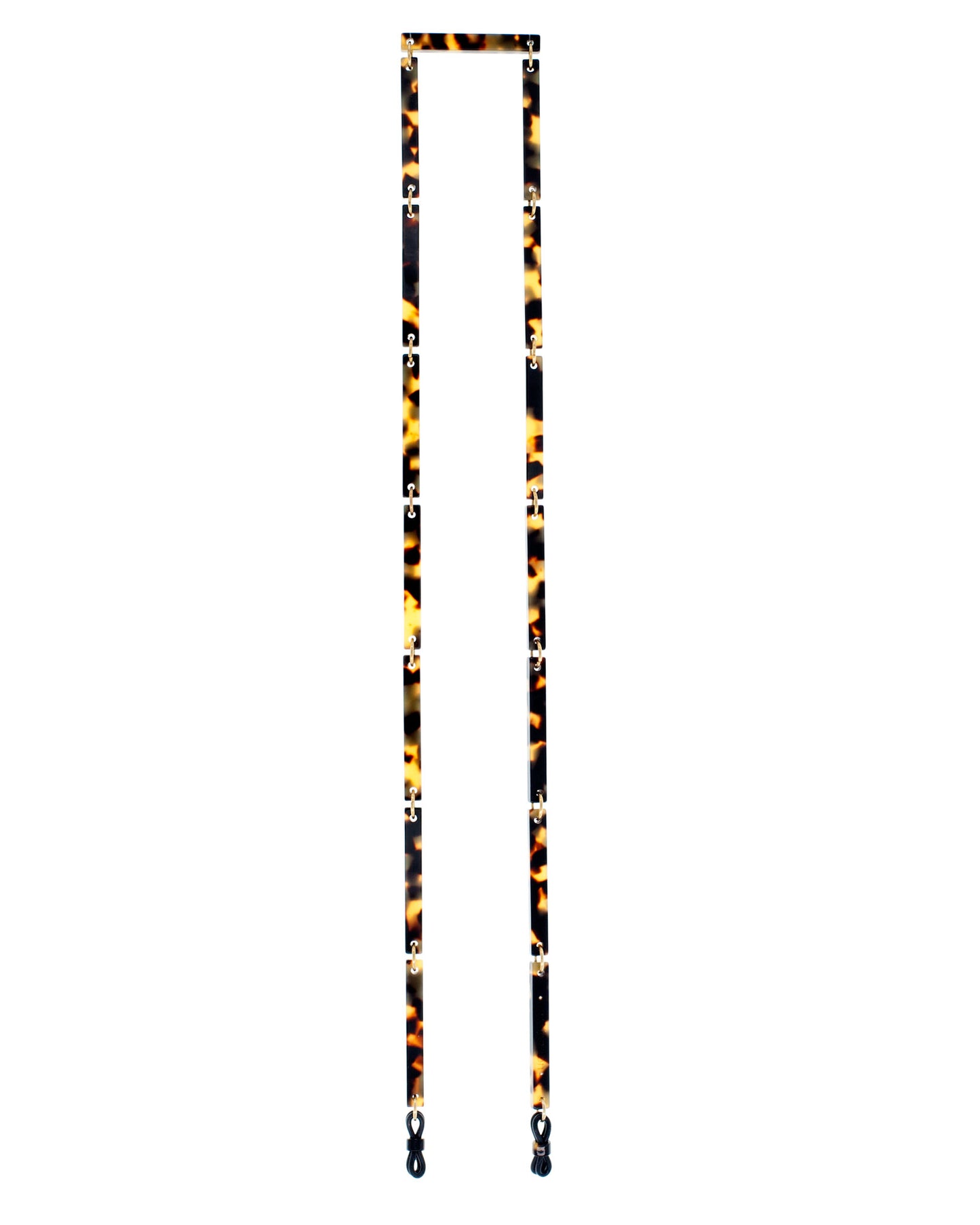 Spaghetti | Bio-Acetate Dark Tortoiseshell | Glasses Chain