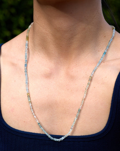 Aquamarine - Gemstone Glasses Chain