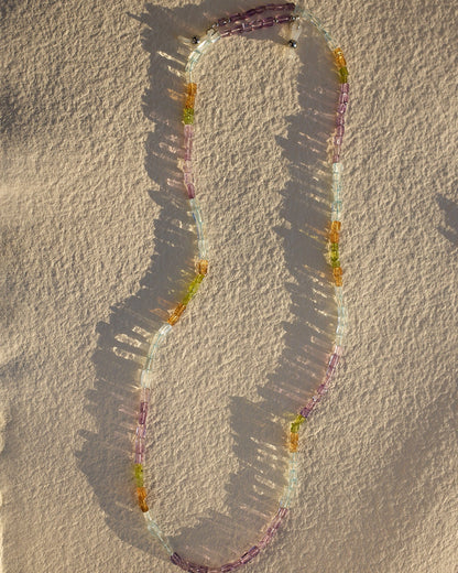 Ethereal Garden – Natural Gemstone Glasses Chain