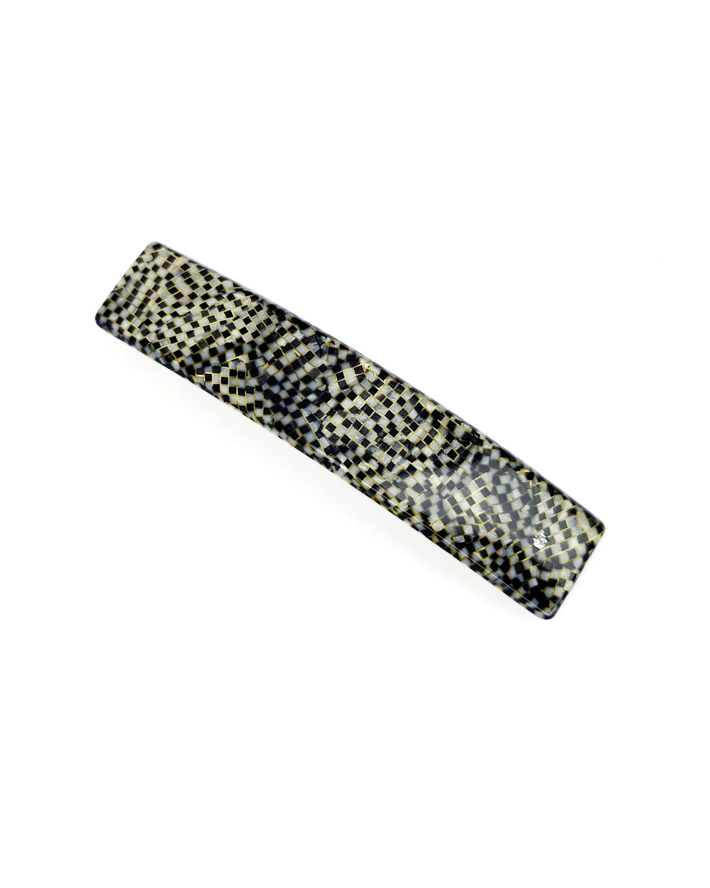 Classic Rectangle French Hair Barette Clip