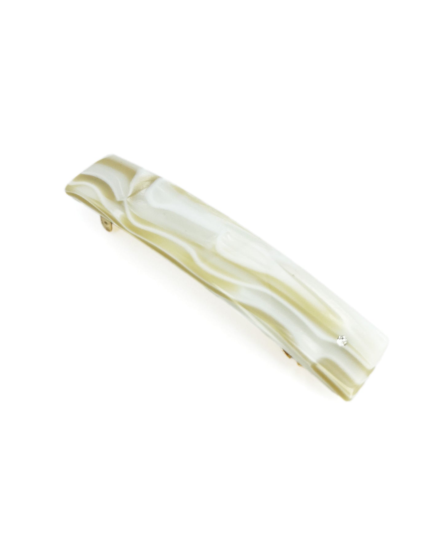 Classic Rectangle French Hair Barette Clip