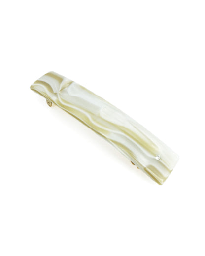 Classic Rectangle French Hair Barette Clip