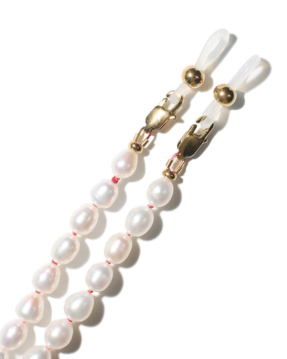 Grandma's Pearl - Silk Knotted Chain