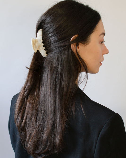 Classic French Hair Claw Jaw Clip - 6 Colours