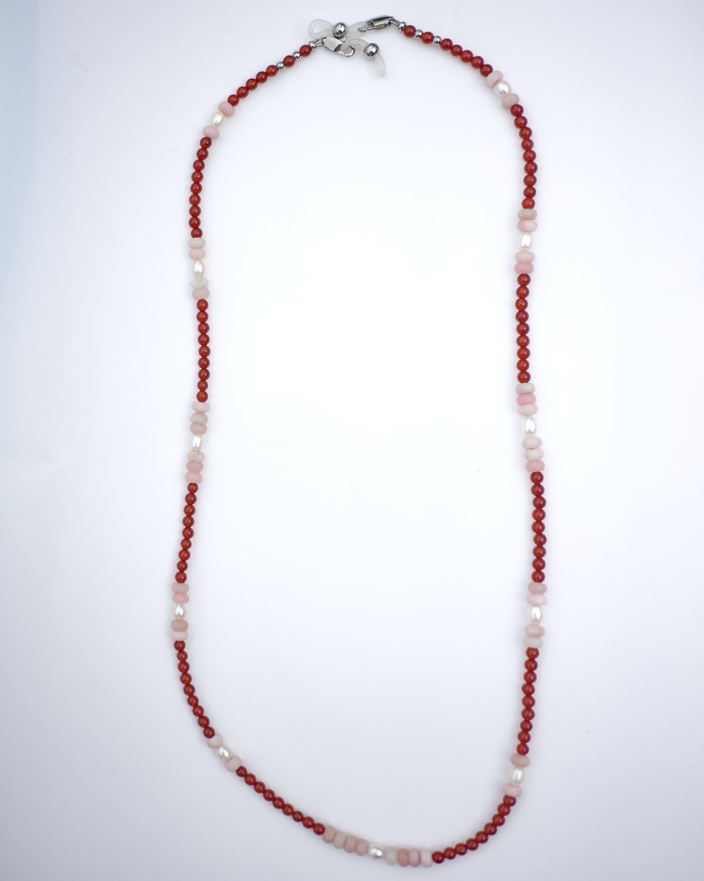 Sakura | Pink Opal & Fresh Water Pearl | Glasses Chain