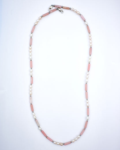 Sakura | Pink Opal & Fresh Water Pearl | Glasses Chain