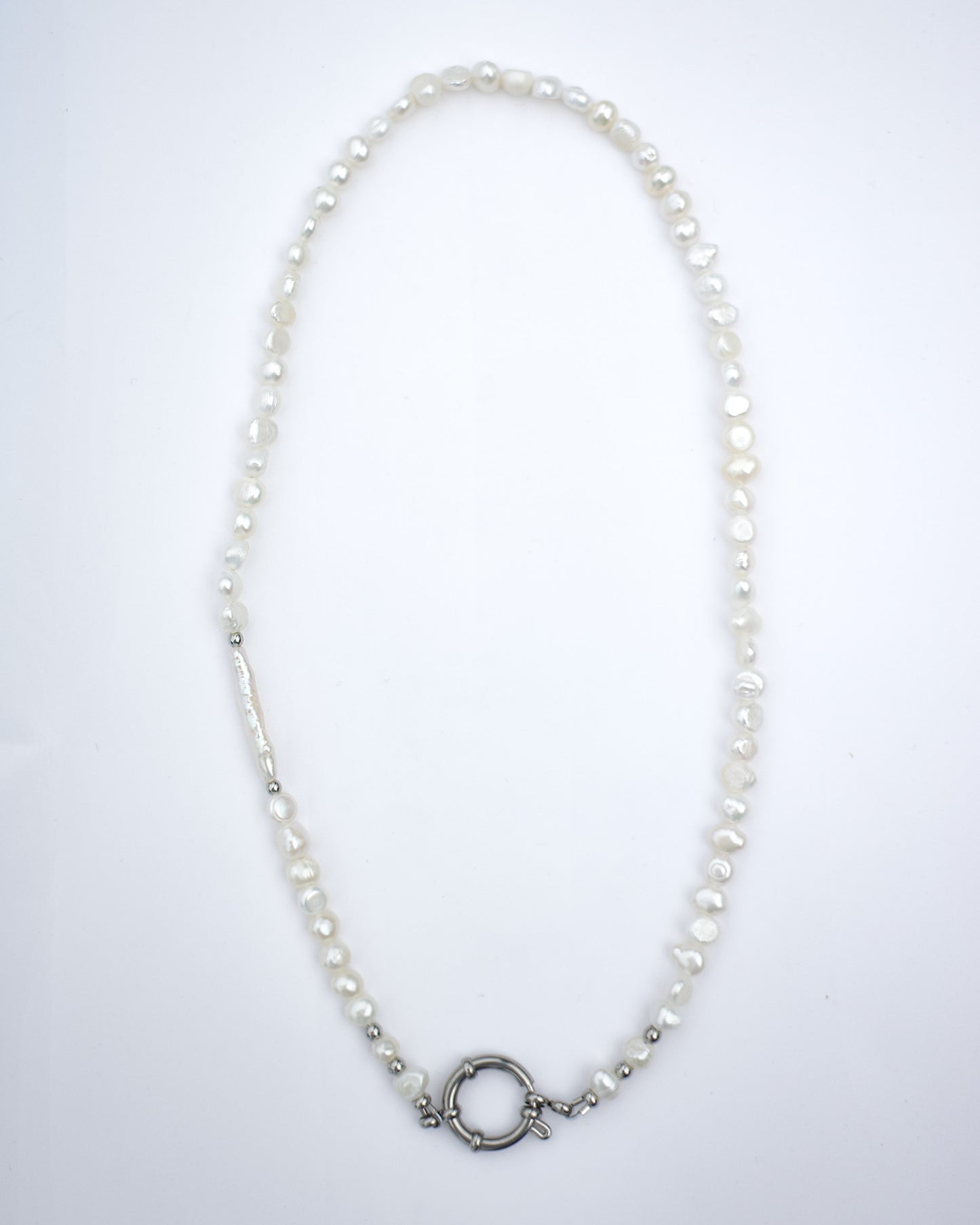 Organic Shape Fresh Water Pearl & Shell | Glasses Holder