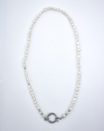 Organic Shape Fresh Water Pearl & Shell | Glasses Holder