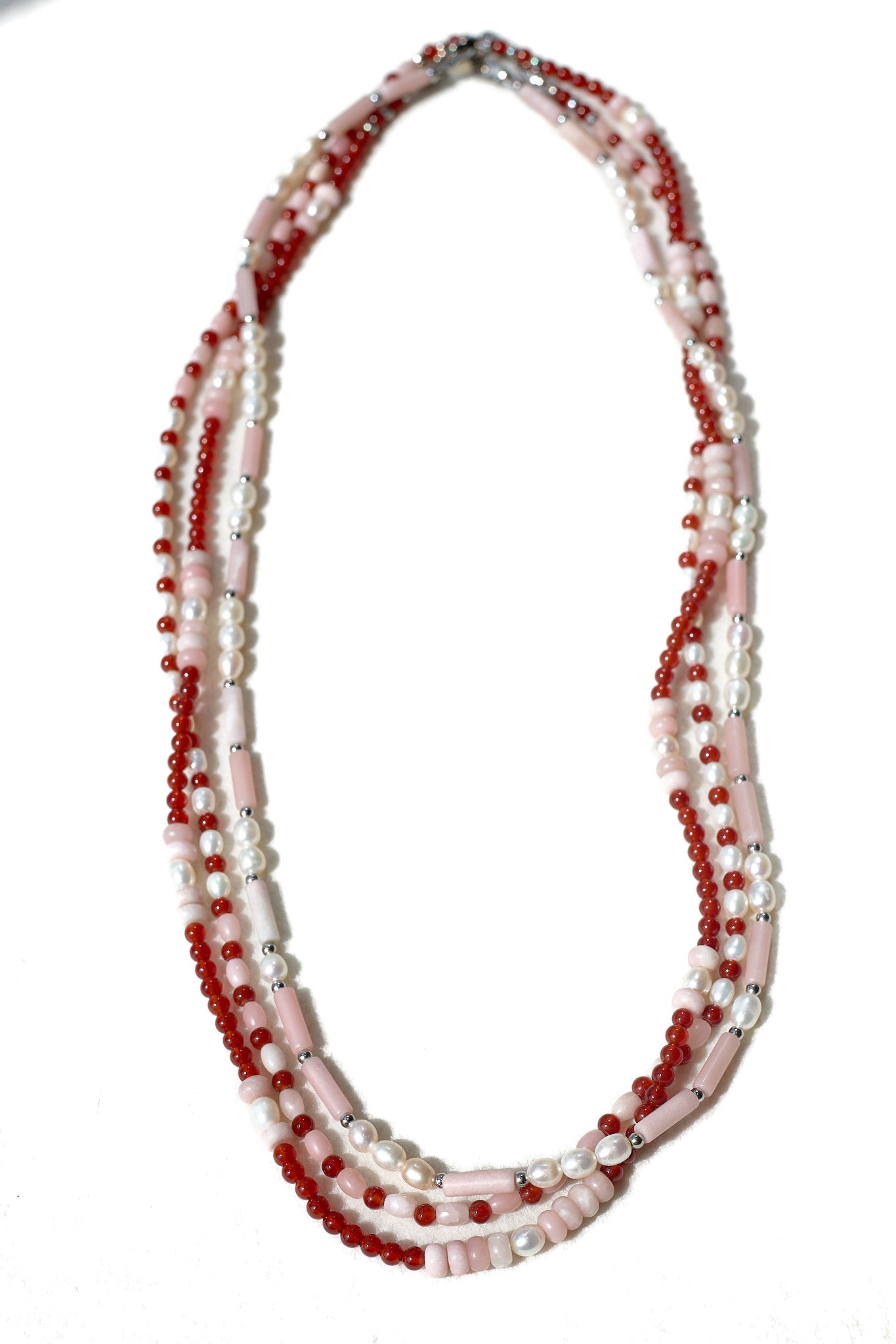 Sakura | Pink Opal & Fresh Water Pearl | Glasses Chain