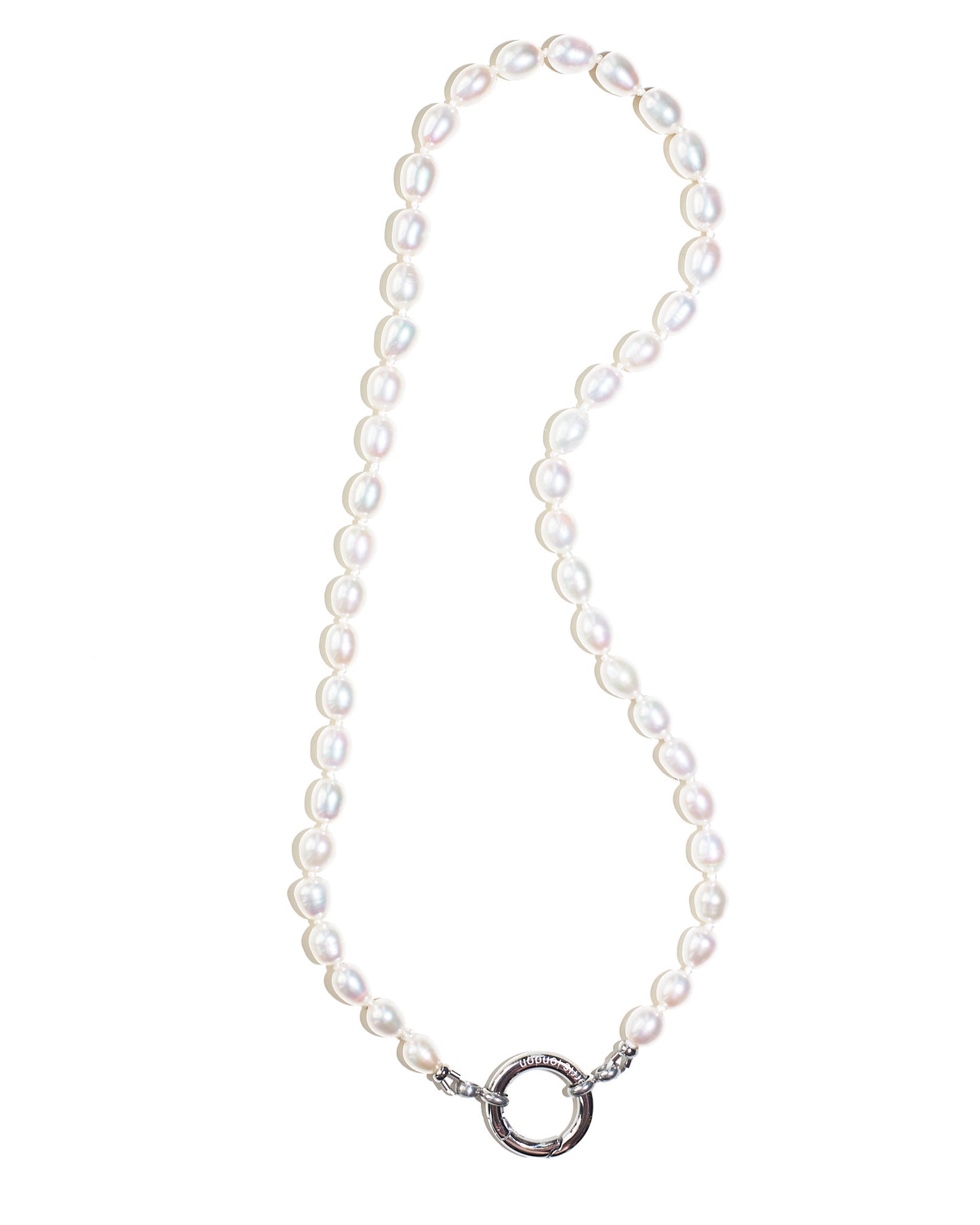Grandma's Pearl - Silk Knotted Chain