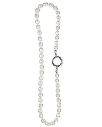 Grandma's Pearl - Silk Knotted Chain