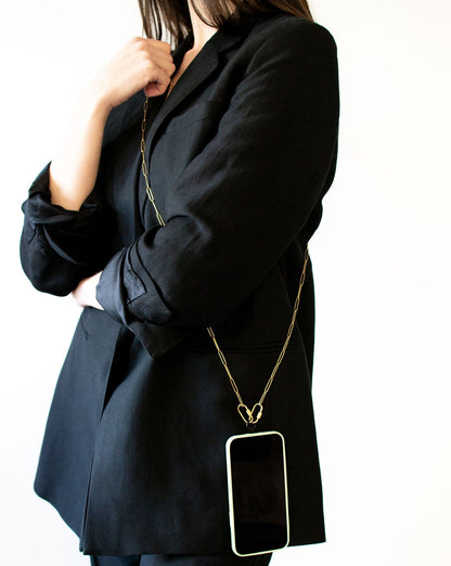 Universal Phone Straps Chain with Connecting Card