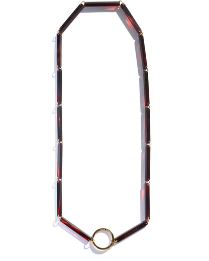 Spaghetti O Glasses Necklace | Multi-colour