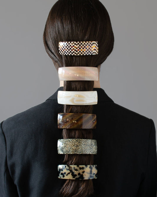 The Arc French Hair Barrette Clip - 8 Colours