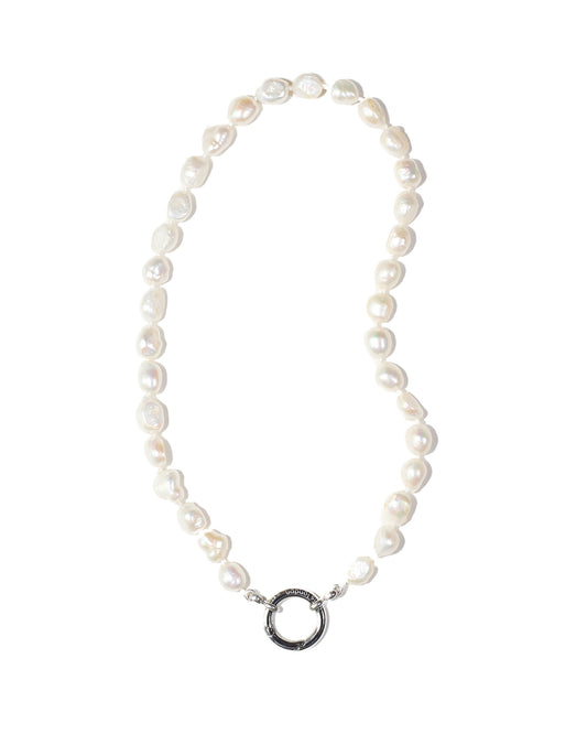 Ugly Pearl - Silk Knotted Necklace