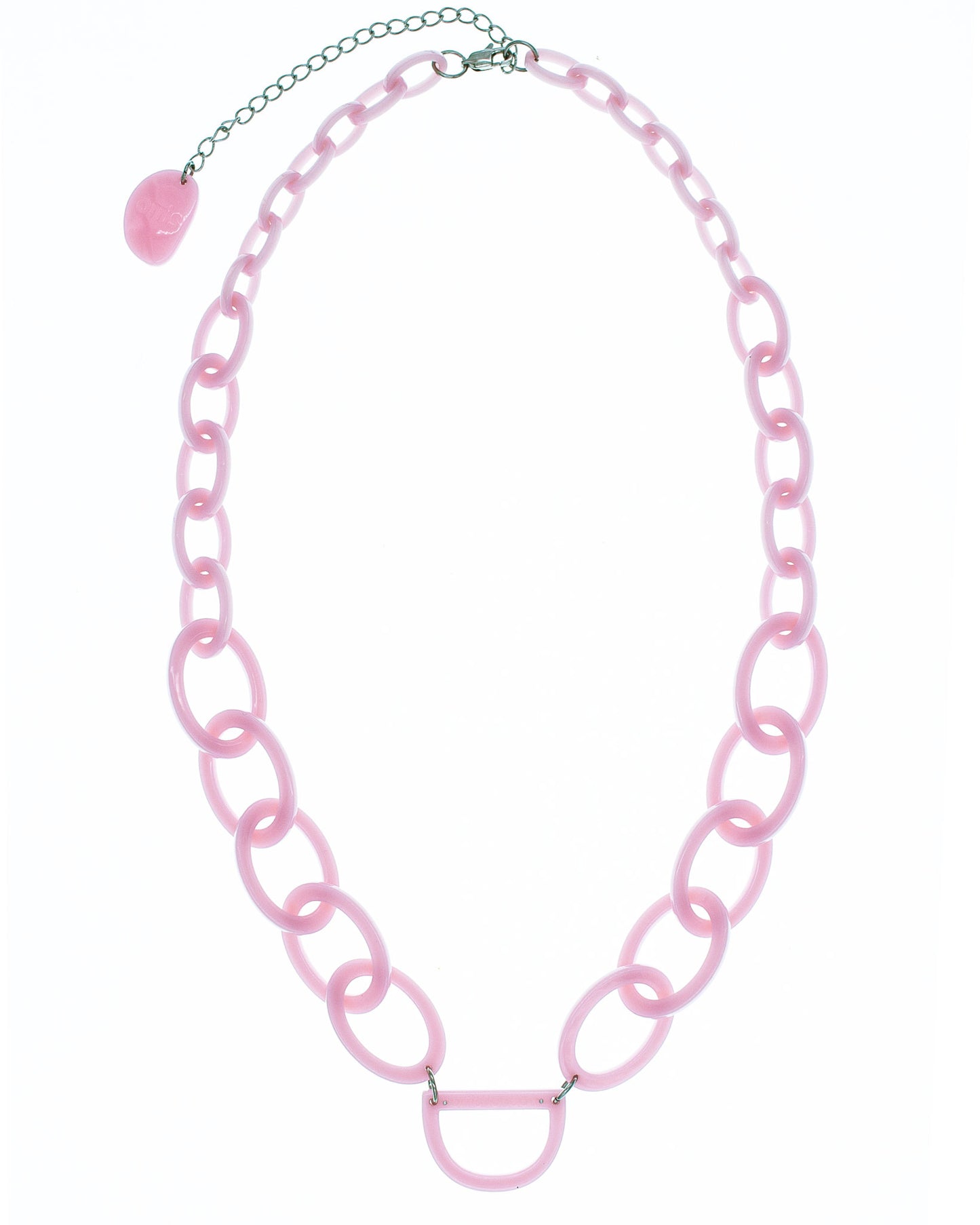 Original D Necklace | Bubble Gum Pink | Glasses Necklace