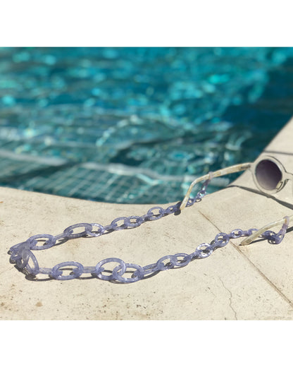 Smiley Chain | Purple Opal | Glasses Chain