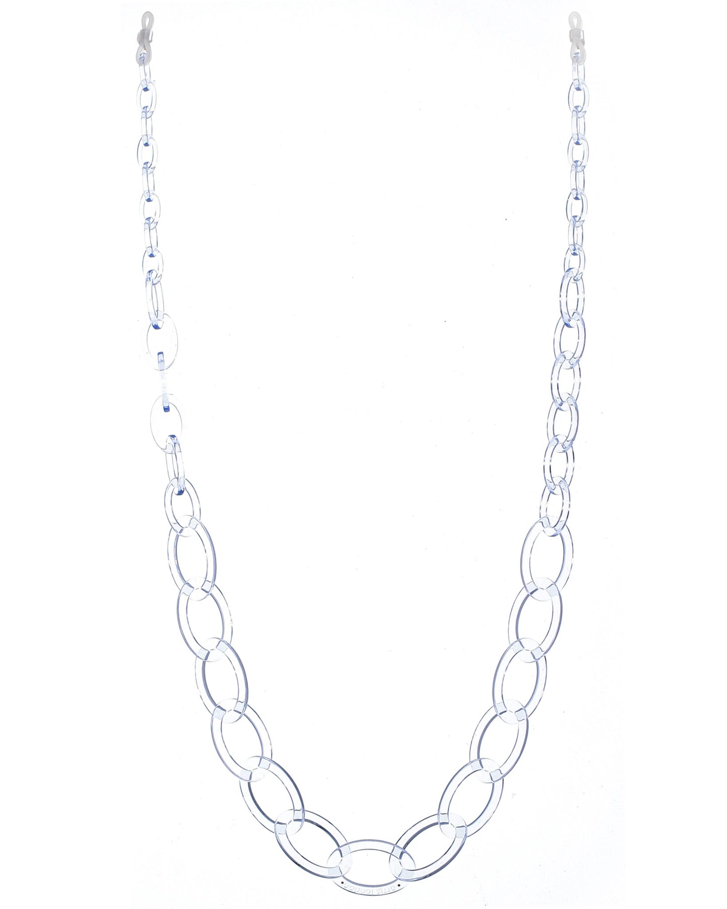 Smiley Chain | Ice Clear Trasparent | Glasses Chain