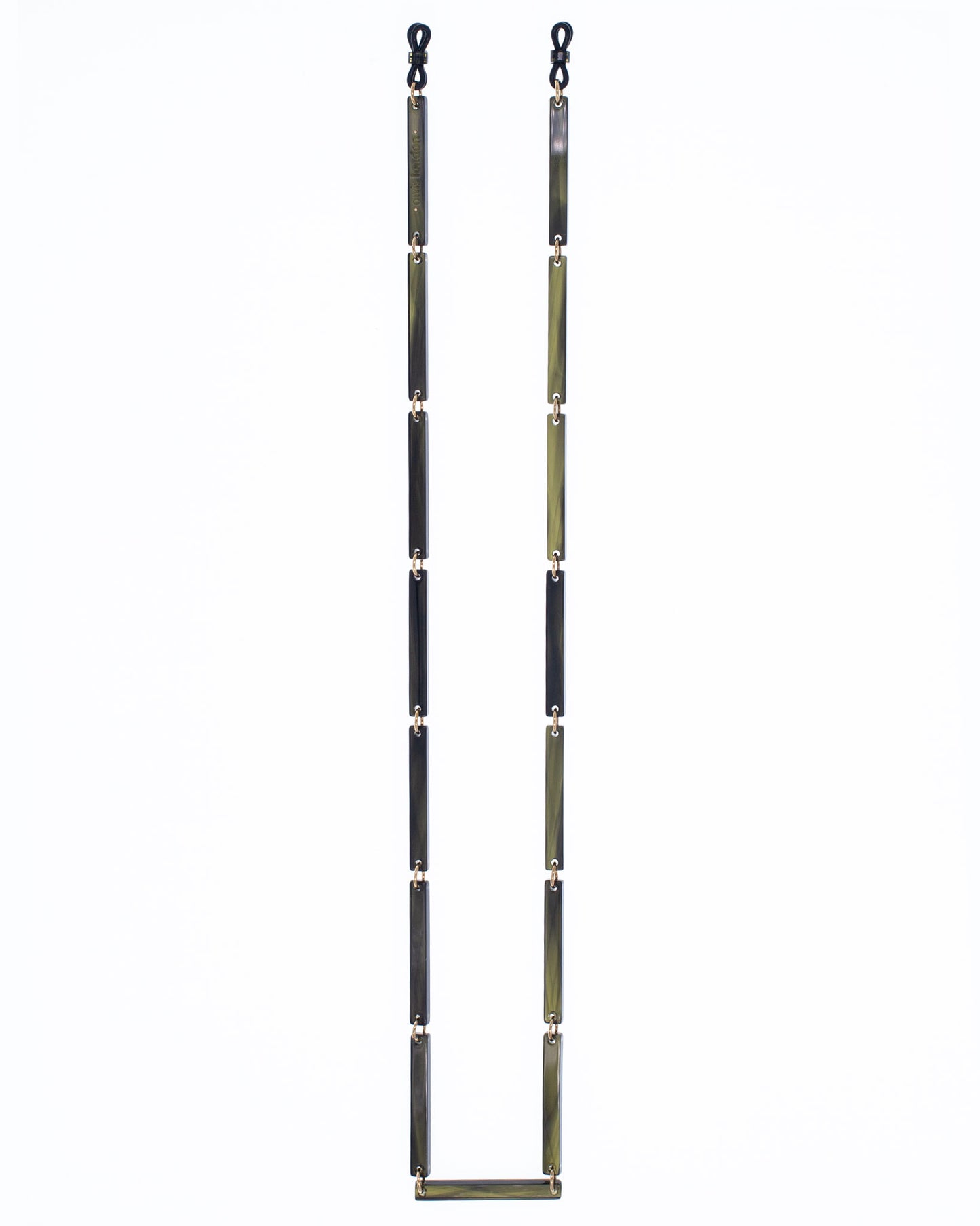 Spaghetti | Bio-Acetate Forest Green | Glasses Chain