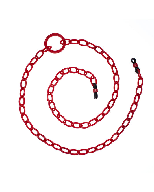 Smiley Mini | Cherry Red | Glasses Chain