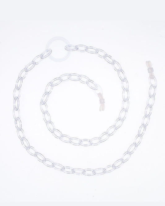 Smiley Mini | Crystal Clear | Glasses Chain