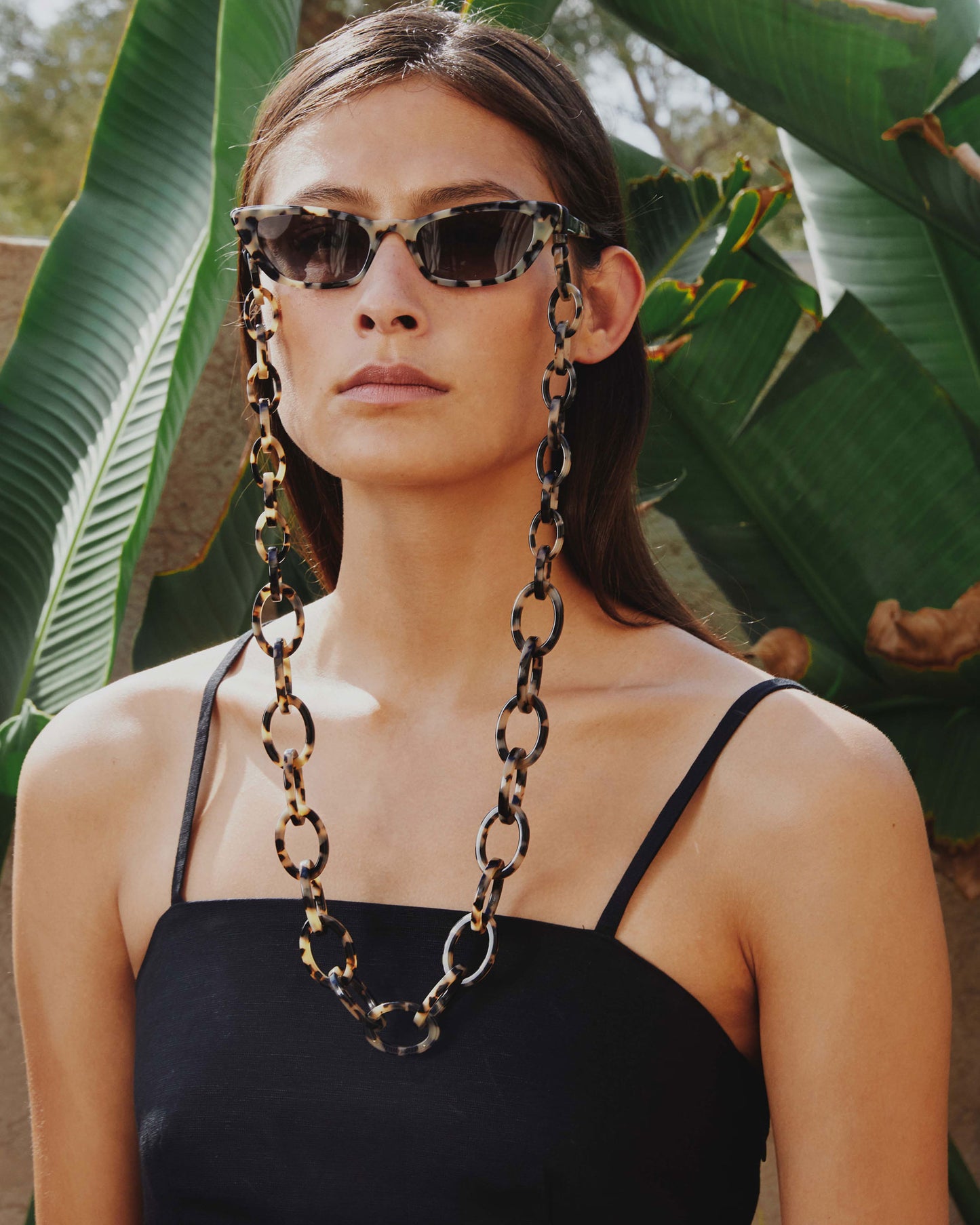 Chunky | Bio-Acetate Light Tortoiseshell | Glasses Chain