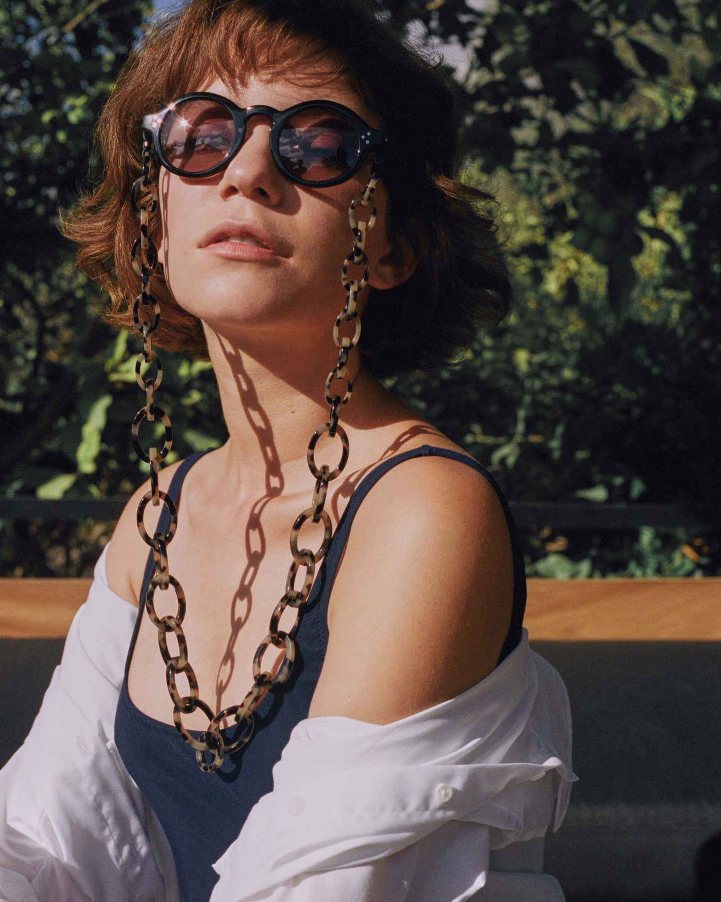 Chunky | Bio-Acetate Light Tortoiseshell | Glasses Chain