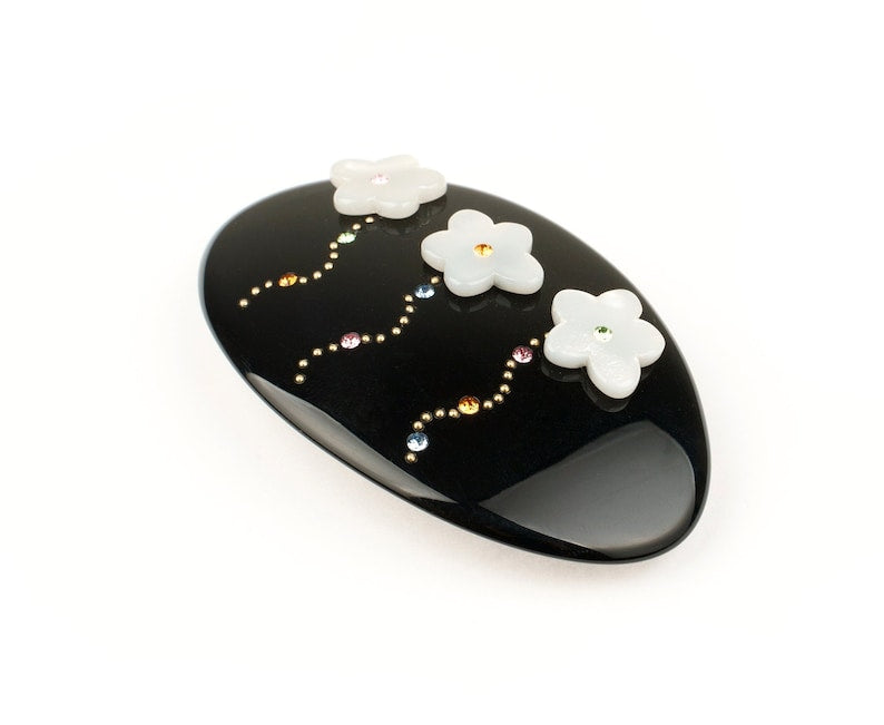 Vintage Rework Hair Barrette Clip