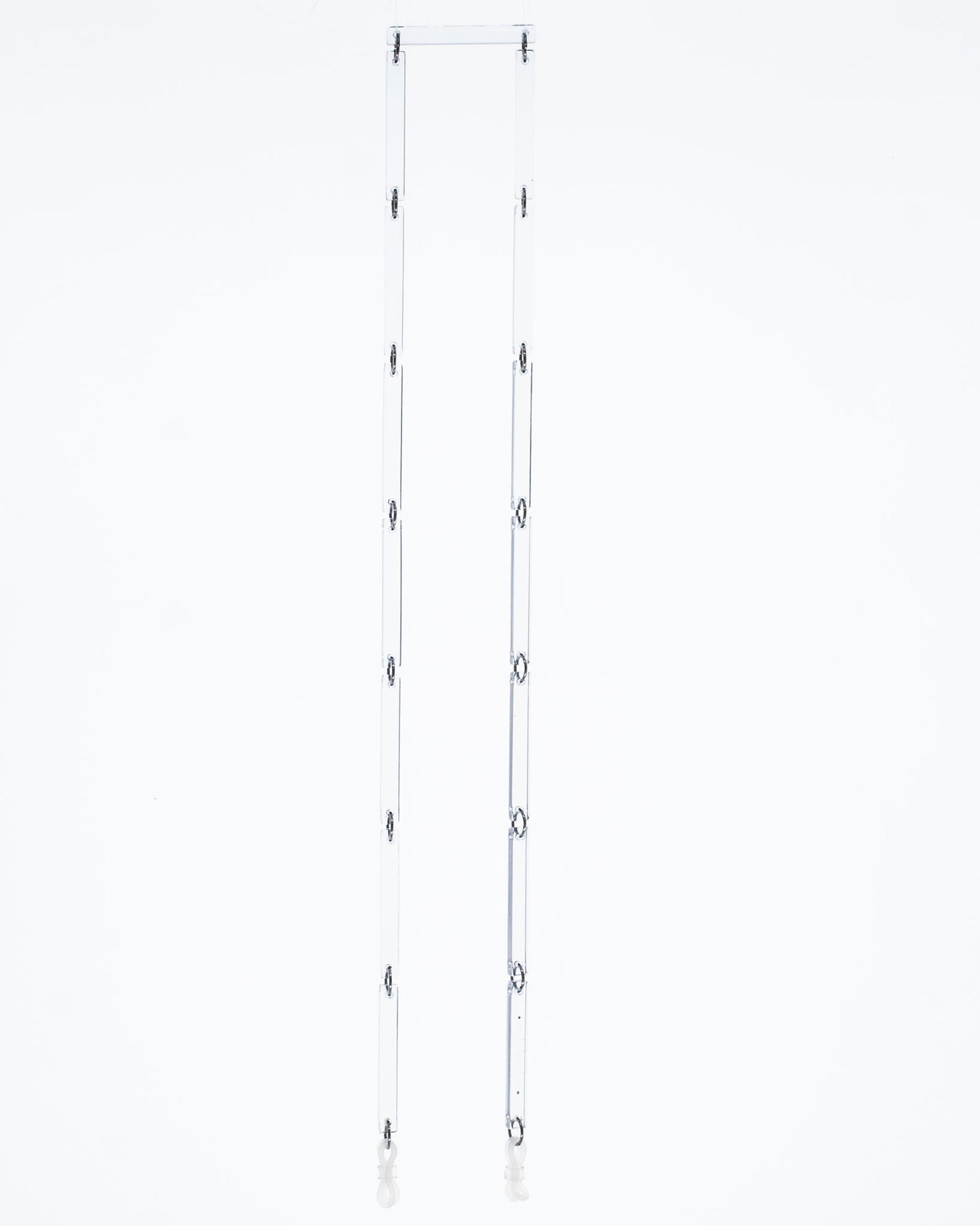 Spaghetti | Bio-Acetate Ice Clear | Glasses Chain