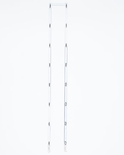 Spaghetti | Bio-Acetate Ice Clear | Glasses Chain