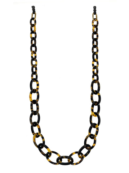 Chunky 2.0 | Bio-Acetate Dark Tortoiseshell | Glasses Chain