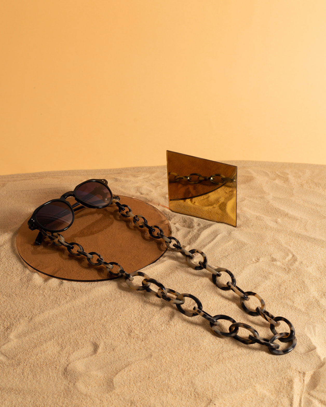 Chunky | Bio-Acetate Light Tortoiseshell | Glasses Chain